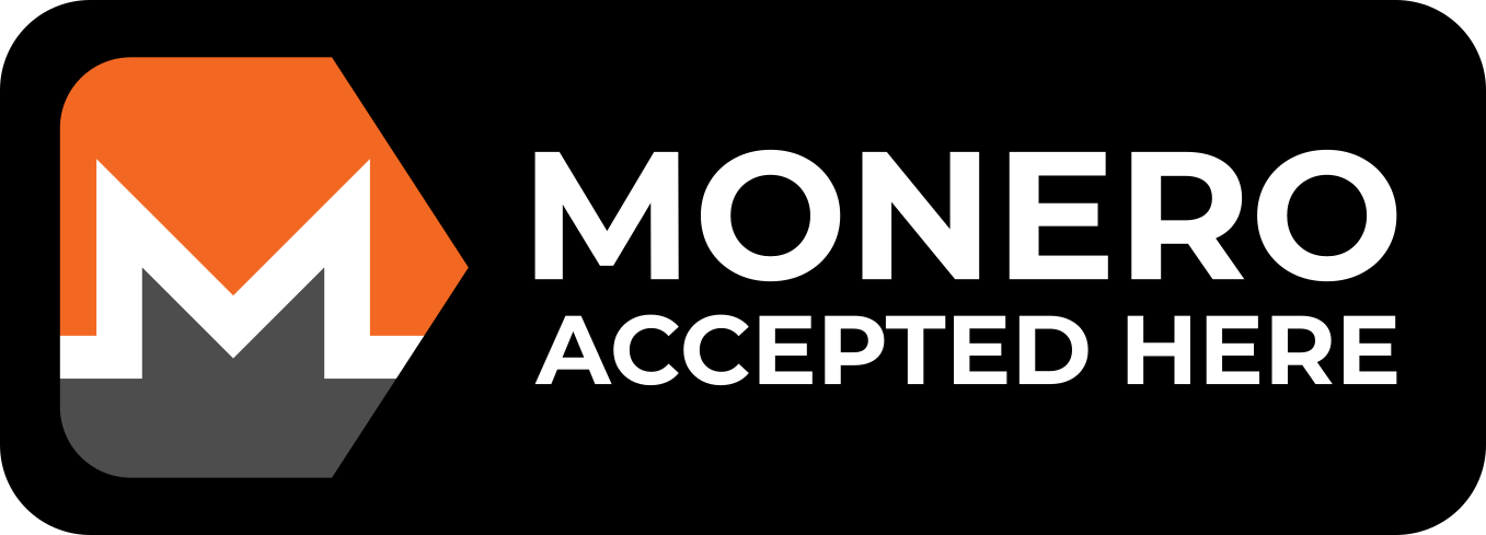 Monero accepted here